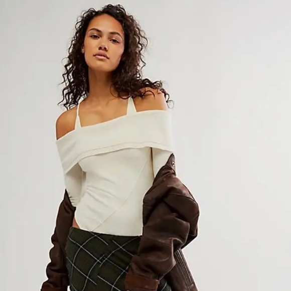 NWOT Free People Autumn Cozy Bodysuit - Picture 3 of 5